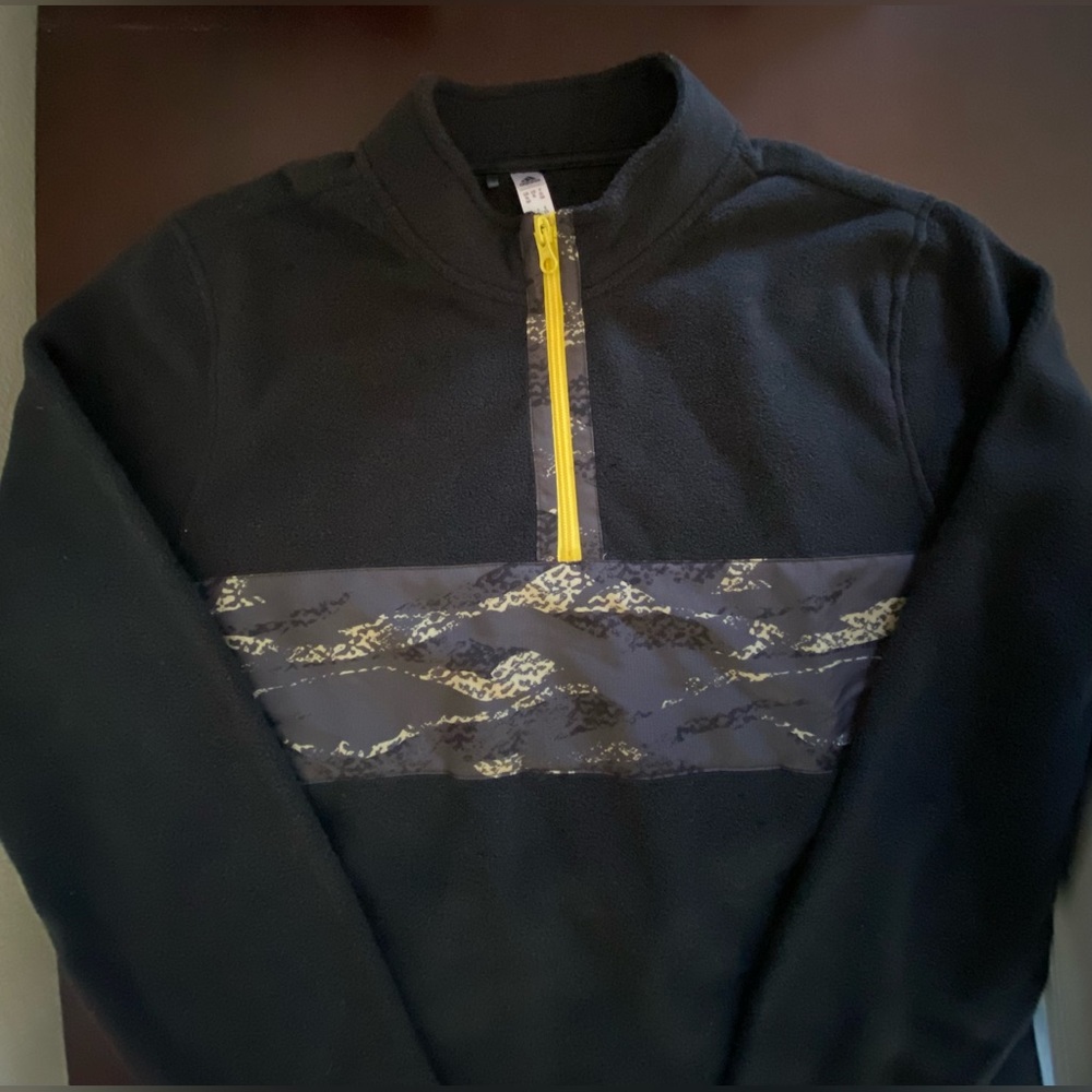 Boy’s Adidas Quarter Zip Fleece Pullover